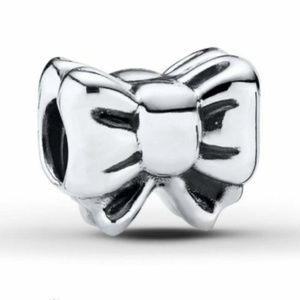 Authentic Pandora Sterling Silver Perfect Gift Bow Bead